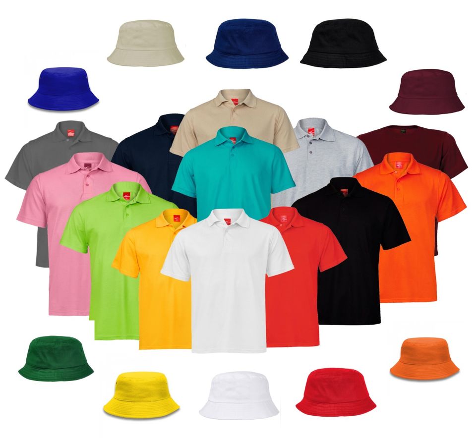 Golf T shirt and Bucket hat combo Mao Branding